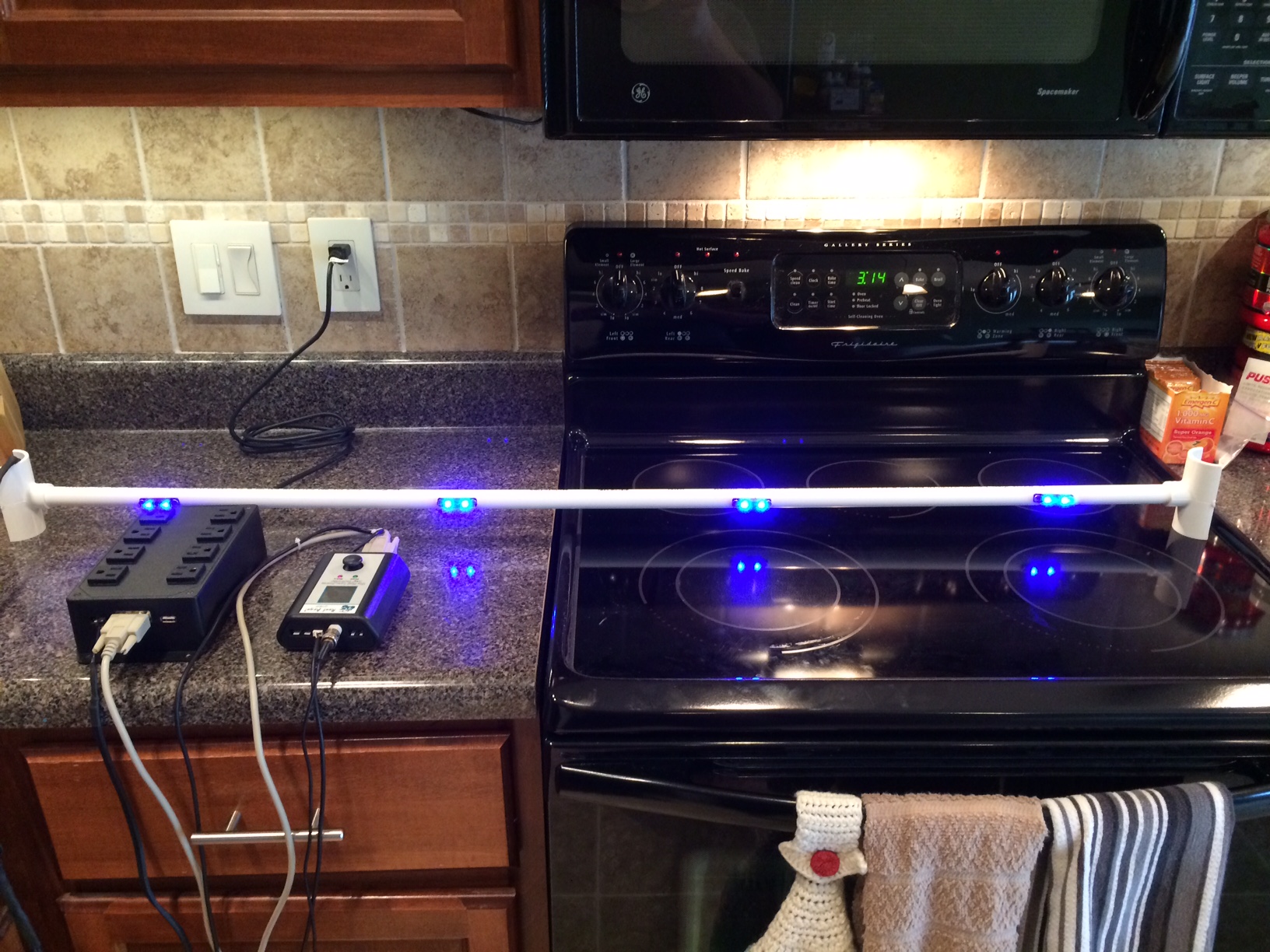 DIY RK LEDs into single dimming port