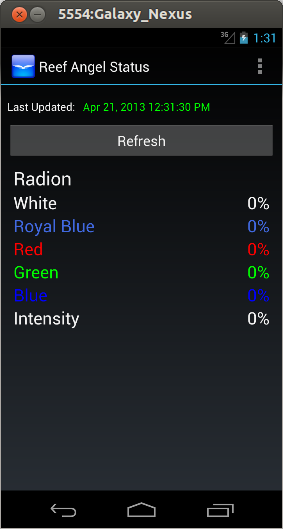 New Radion Layout